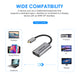 ANWIKE USB 3.1 Type C (Thunderbolt 3 compatible) to Mini DP Adapter 4K 60HZ support for New Macbook 2017, Samsung Galaxy S8 and More(Aluminum Case)